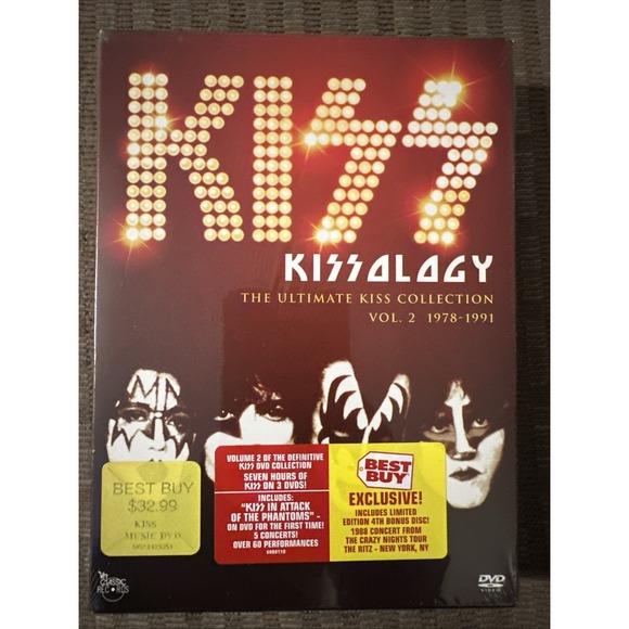 KISS: Kissology Vol. 2 Limited Edition w/ Ritz Bonus Disc ES543